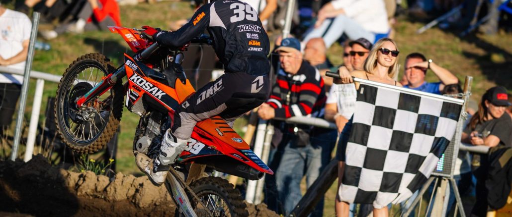 Roan van de Moosdijk beendete seine ADAC MX Masters-Saison mit einem perfekten Wochenende