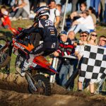 Roan van de Moosdijk beendete seine ADAC MX Masters-Saison mit einem perfekten Wochenende