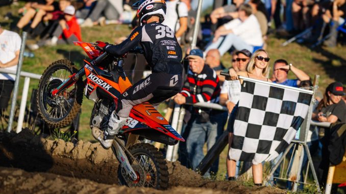 Roan van de Moosdijk beendete seine ADAC MX Masters-Saison mit einem perfekten Wochenende