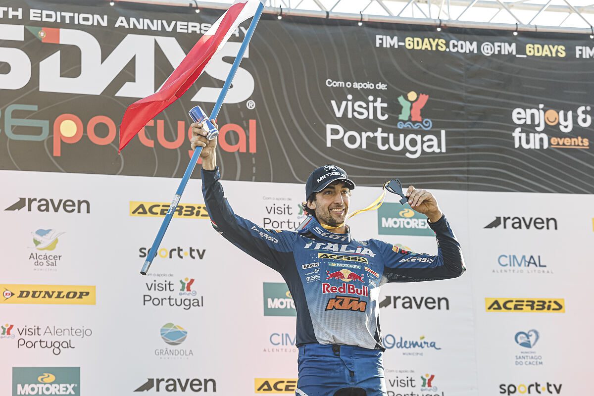 Red Bull KTM Factory Racing: Andrea Verona gewinnt erstmals die Einzelwertung der 6DAYS 2026