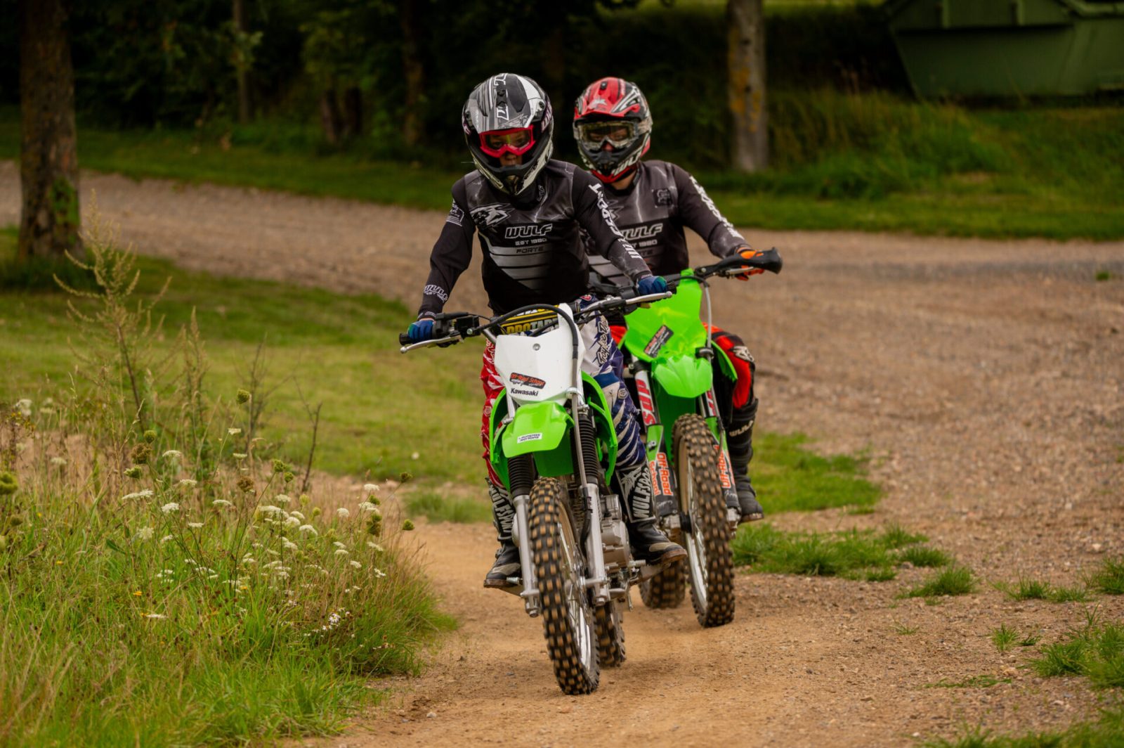 Erste Schritte auf dem MX-Bike im Step-1-Training der OFF-ROAD SCHOOL Germany