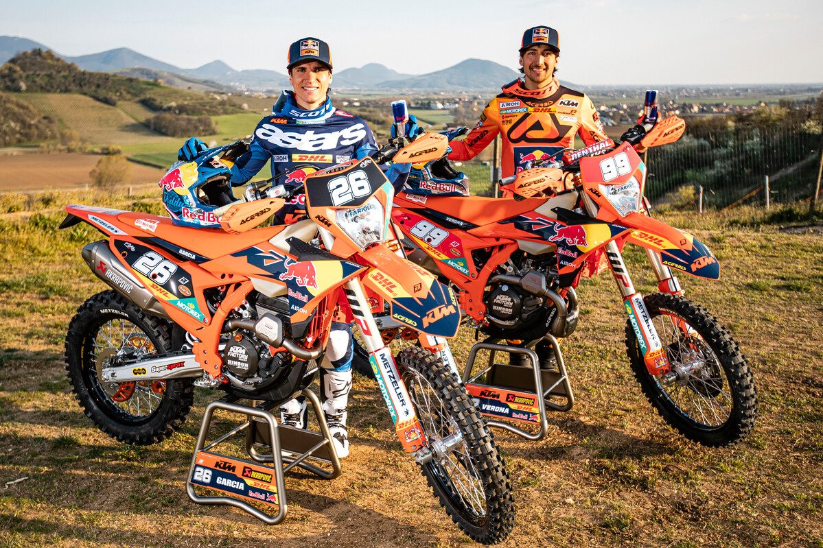 Red Bull KTM Factory Racing: Garcia und Verona bei der 100. FIM 6DAYS Enduro of Nations