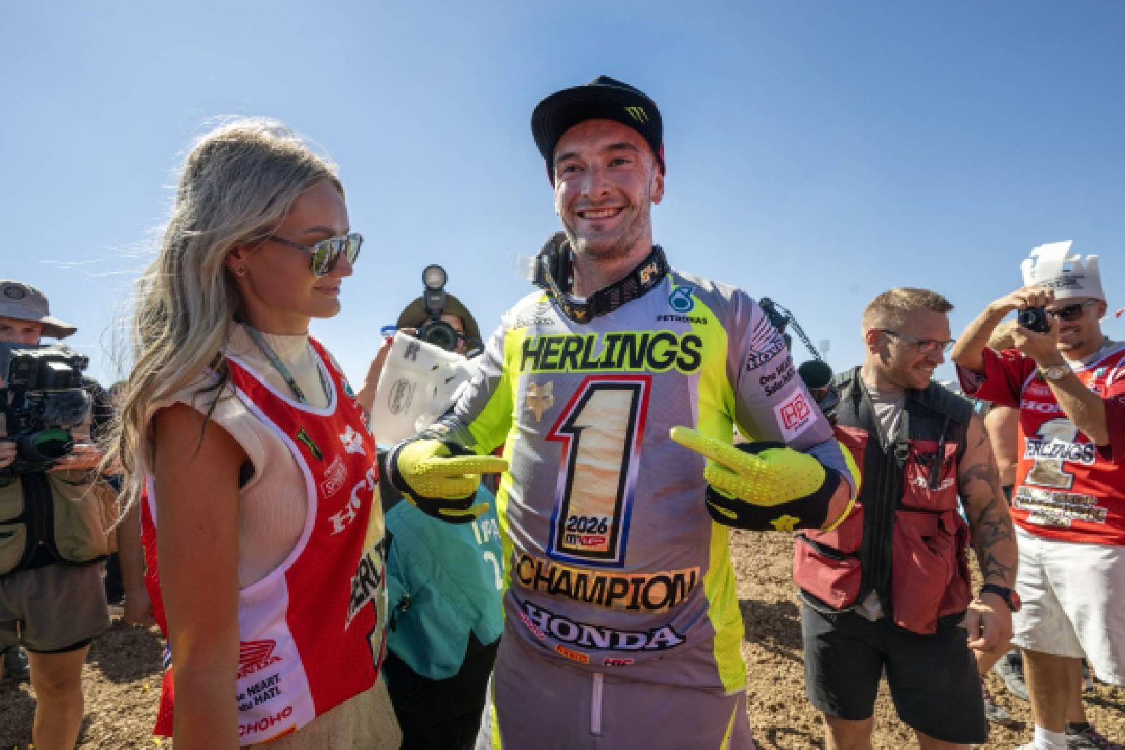 Honda HRC: Jeffrey Herlings ist MXGP-Weltmeister 2026 mit Honda HRC PETRONAS