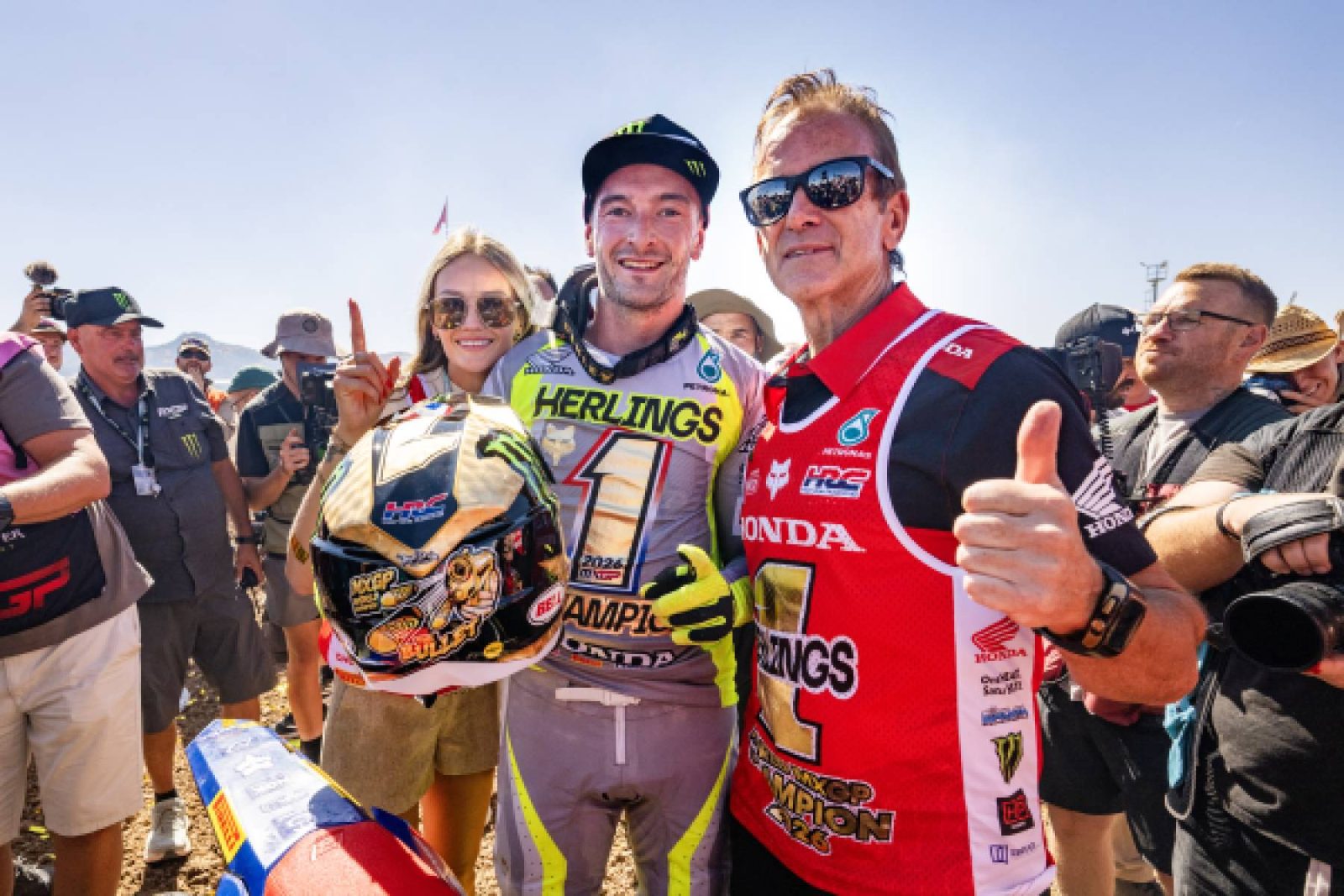 Honda HRC: Jeffrey Herlings ist MXGP-Weltmeister 2026 mit Honda HRC PETRONAS