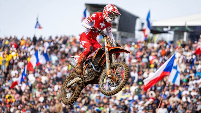 Jeremy Seewer (Schweiz) beim Motocross of Nations 2026