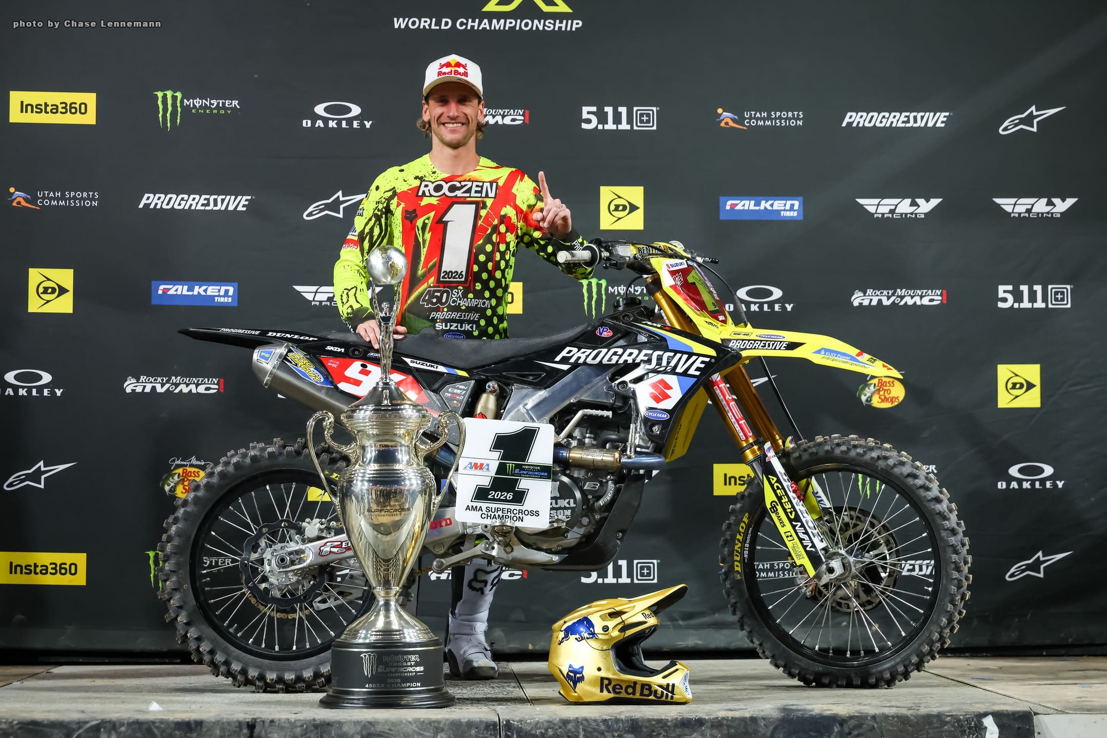 Ken Roczen verteidigt seinen Titel im AMA Supercross