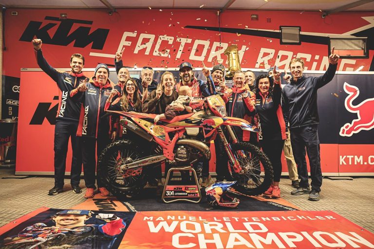 Red Bull KTM Factory Racing: Mani Lettenbichler zum fünften Mal in Folge Hard-Enduro-Weltmeister