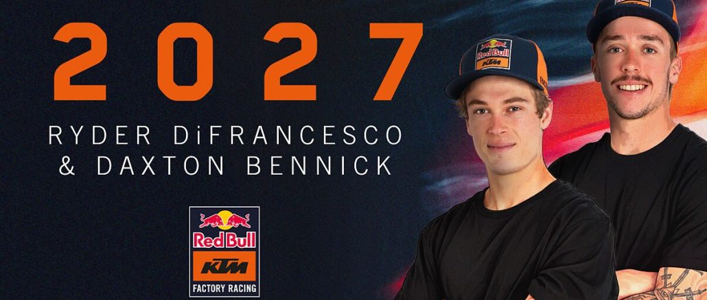 Red Bull KTM Factory Racing: Red Bull KTM verpflichtet Ryder DiFrancesco und Daxton Bennick