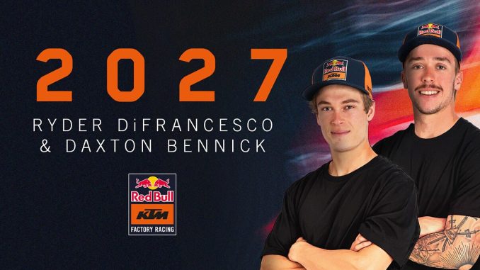 Red Bull KTM Factory Racing: Red Bull KTM verpflichtet Ryder DiFrancesco und Daxton Bennick