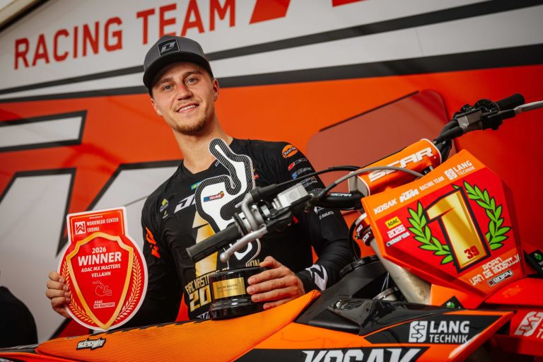 Roan van de Moosdijk hat seinen ADAC MX Masters Titel erfolgreich verteidigt