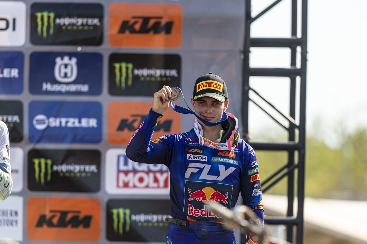 Red Bull KTM Factory Racing: Sacha Coenen holt WM-Rang 3 in der MX2 nach Australien-GP