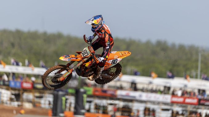 Red Bull KTM Factory Racing: Sacha Coenen holt WM-Rang 3 in der MX2 nach Australien-GP