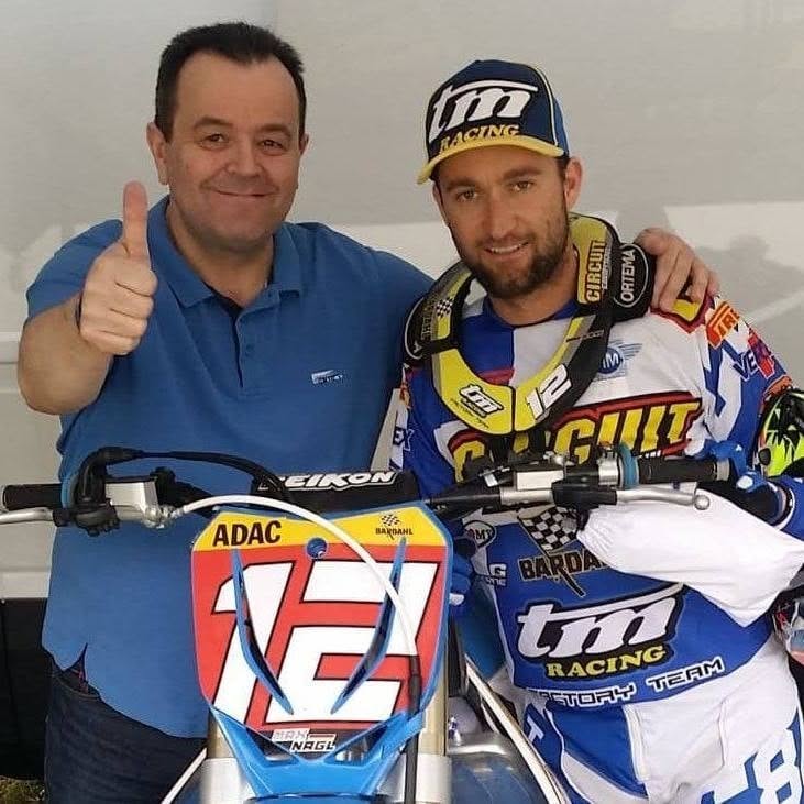Dietmar Müller mit Max Nagl