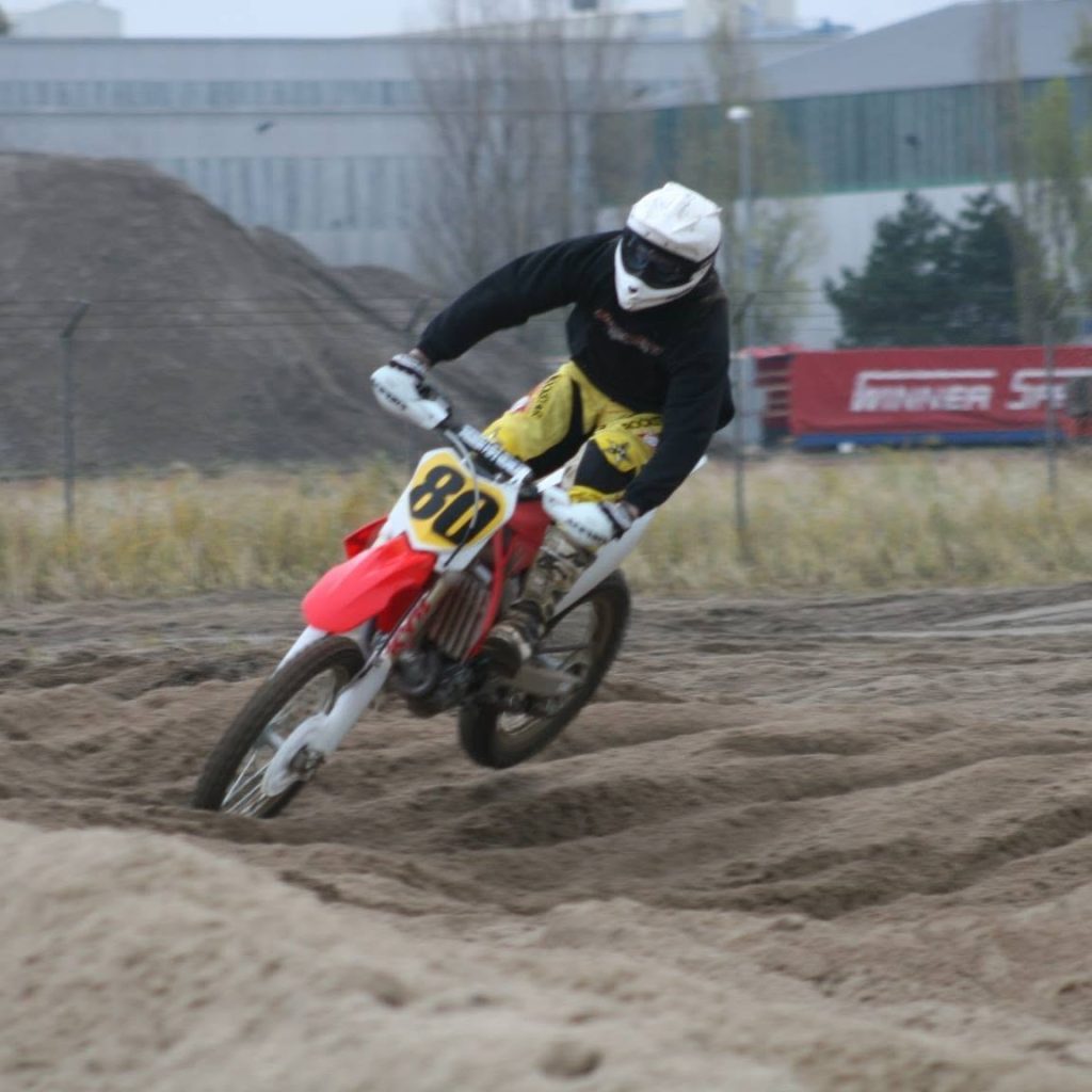 Michael Meyer-Wenk wide open auf Honda 2009